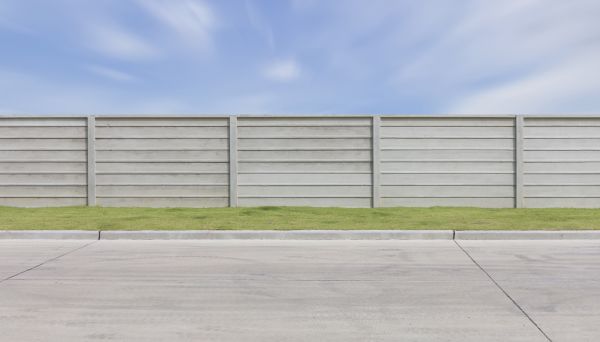 Concrete Fence Installation in Cedar Rapids
