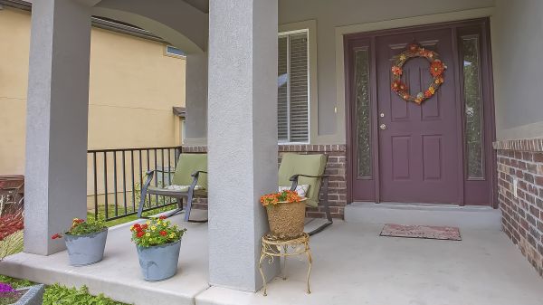 Porch Concrete Laying