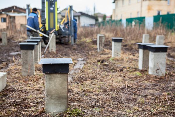 Concrete Piling Installation in Cedar Rapids