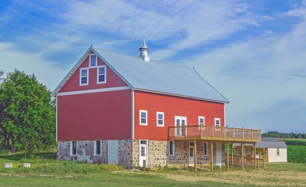 Barn Foundation Pouring in Cedar Rapids