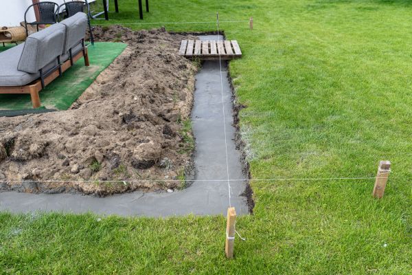 Cement Footer Installation in Cedar Rapids