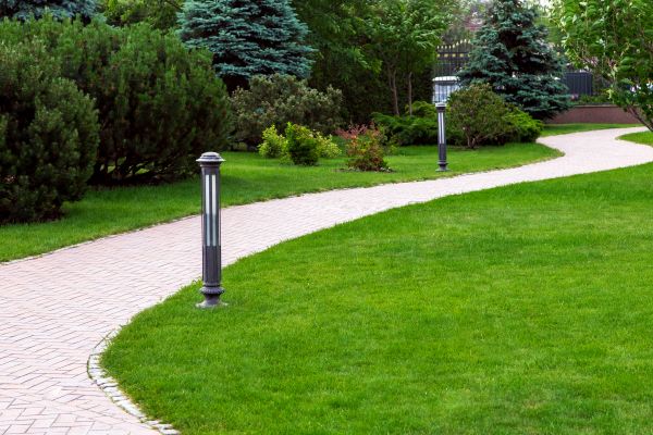 Backyard Sidewalk Installation in Cedar Rapids